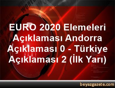 EURO 2020 Elemeleri Açıklaması Andorra Açıklaması 0 ...