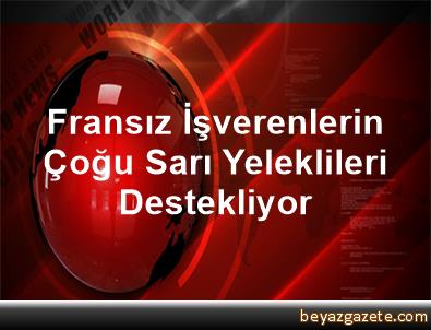 Fransada işverenlerin çoğu sarı yeleklileri destekliyor 45