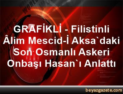 grafikli filistinli alim mescid i aksa daki son osmanli askeri onbasi hasan i anlatti
