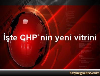 Iste Chp Nin Yeni Vitrini