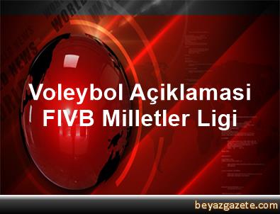 Voleybol Aciklamasi Fivb Milletler Ligi